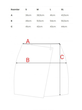 M854 Mini skirt - graphite
