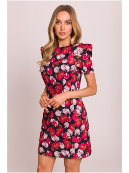 M856 Multicolour mini dress - model 3