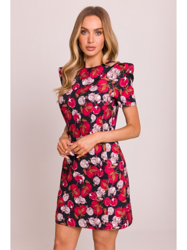 M856 Multicolour mini dress - model 3