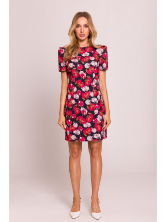 M856 Multicolour mini dress - model 3