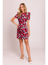 M856 Multicolour mini dress - model 3