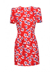 M856 Multicolour mini dress - model 2