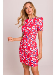 M856 Multicolour mini dress - model 2