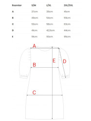 B291 A-line dress with puff sleeves - heather