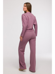 B292 Wrap front sweatshirt - heather