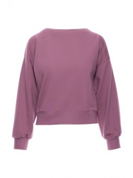 B293 Open back sweatshirt - heather