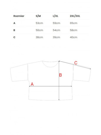 B294 Cropped sweatshirt with short sleeves - mocca