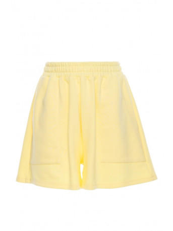 B295 Shorts with patch pockets - lemon