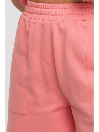 B295 Shorts with patch pockets - coral