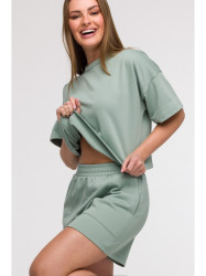 B295 Shorts with patch pockets - mint