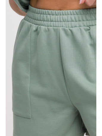 B295 Shorts with patch pockets - mint