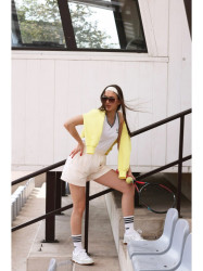 B295 Shorts with patch pockets - vanilla