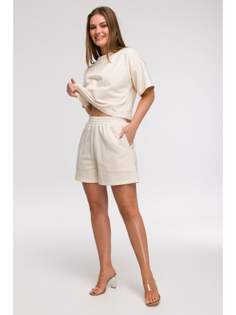 B295 Shorts with patch pockets - vanilla