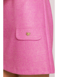 M855 A-line mini dress - fuchsia