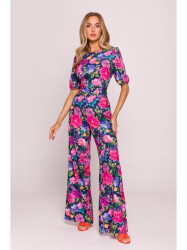 M857 Open back jumpsuit - model 1