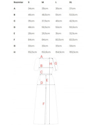 M857 Open back jumpsuit - model 1