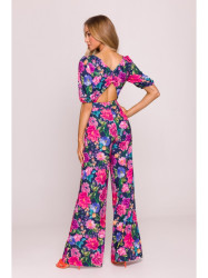 M857 Open back jumpsuit - model 1