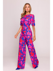 M857 Open back jumpsuit - model 2