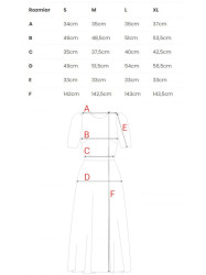 M858 Open back maxi dress - model 1
