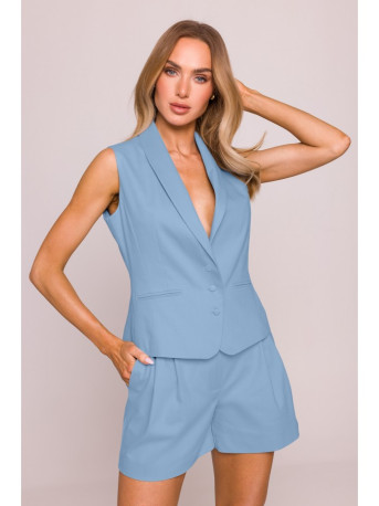 M859 Denim vest - light blue