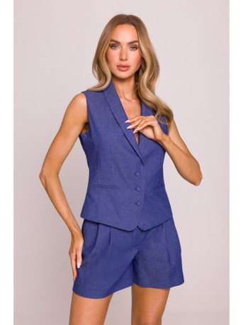 M859 Denim vest - blue