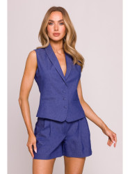 M859 Denim vest - blue