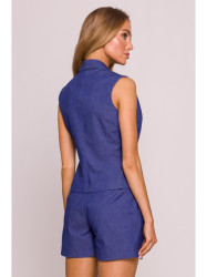 M859 Denim vest - blue