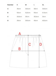 M860 Denim shorts - light blue