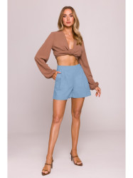 M860 Denim shorts - light blue