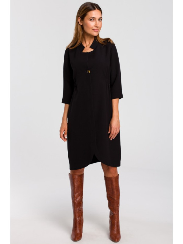 S189 Blazer dress - black