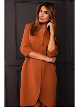 S189 Blazer dress - ginger