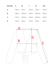 M861 Tie front crop top - jeans