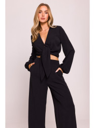 M862 Wide leg trousers - black