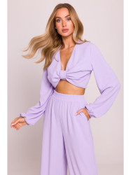 M862 Wide leg trousers - purple