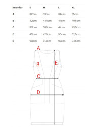 M864 Mini dress with lace panels - ecru