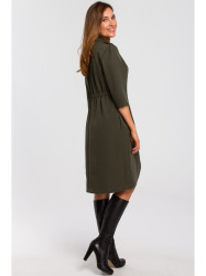 S189 Blazer dress - khaki