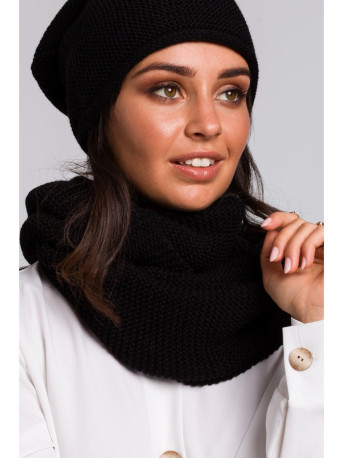 BK042 Circle scarf - black