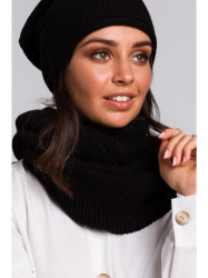 BK042 Circle scarf - black