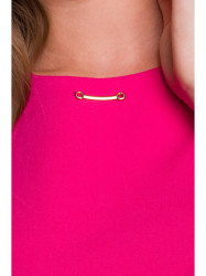 S408 Sleeveless shift dress - pink