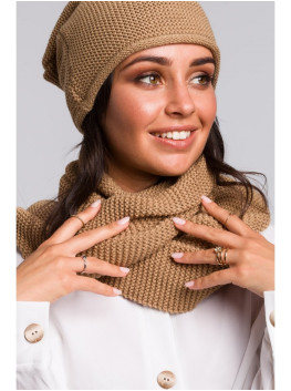 BK042 Circle scarf - caramel