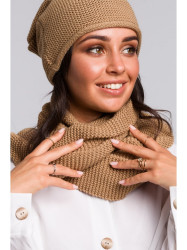 BK042 Circle scarf - caramel