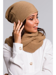 BK042 Circle scarf - caramel