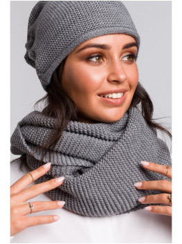 BK042 Circle scarf - grey