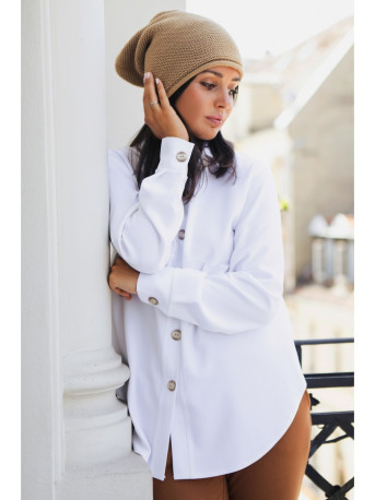 BK044 Slouchy beanie hat - caramel