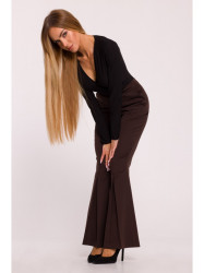 M874 Flared leg trousers - brown