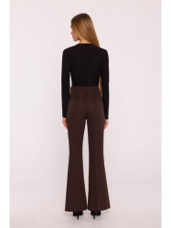 M874 Flared leg trousers - brown