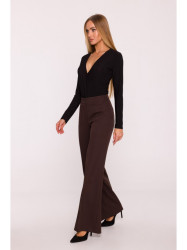 M875 Wide leg trousers - brown