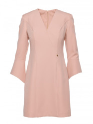 M876 Dress with wide cuffs - beige