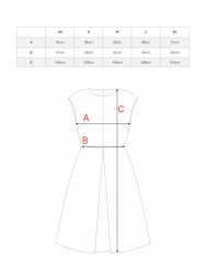 M296 Inverted pleat dress - ecru