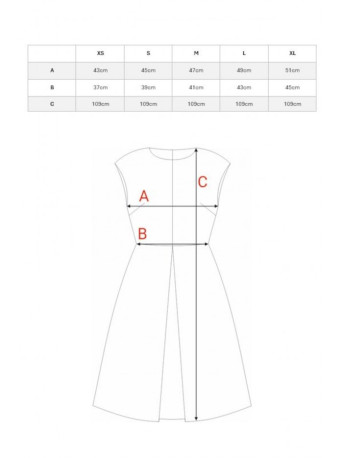 M296 Inverted pleat dress - grey